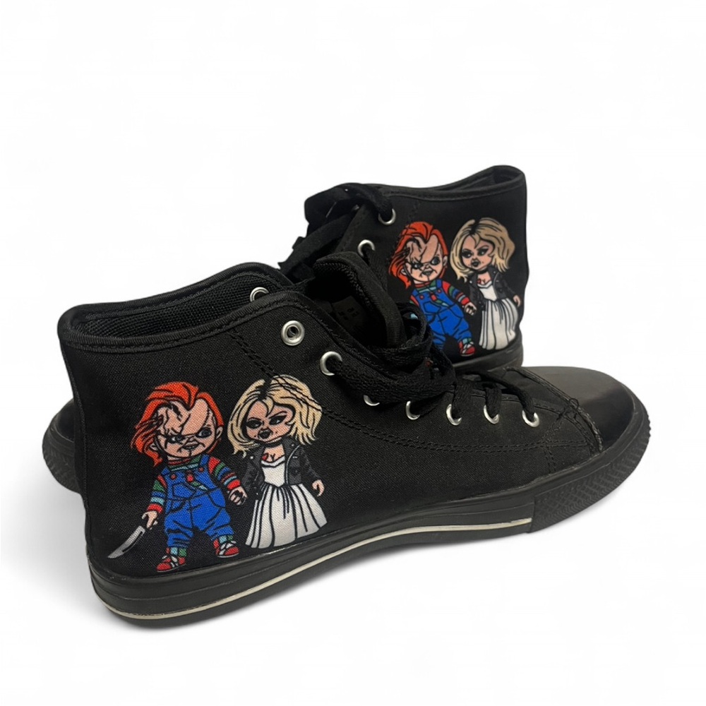 Black  Classic High-Top Sneakers Chucky & Tiffany